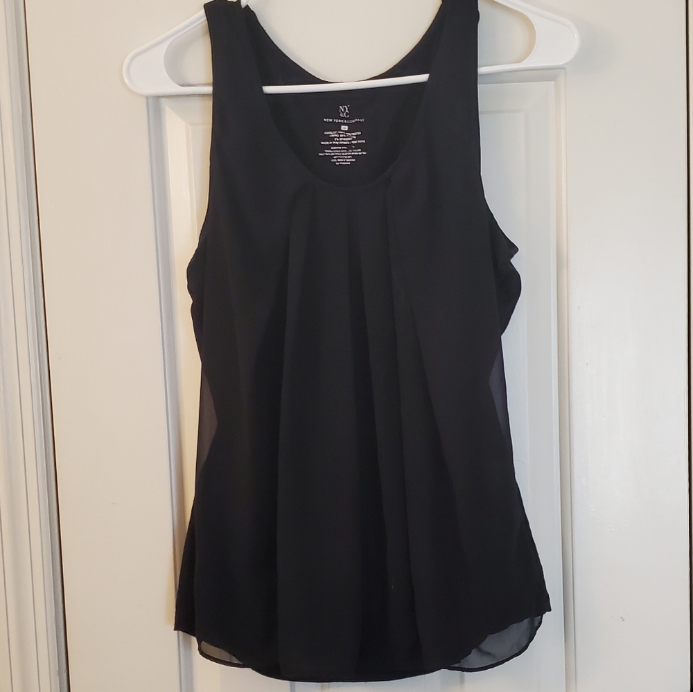 Black double layered tank